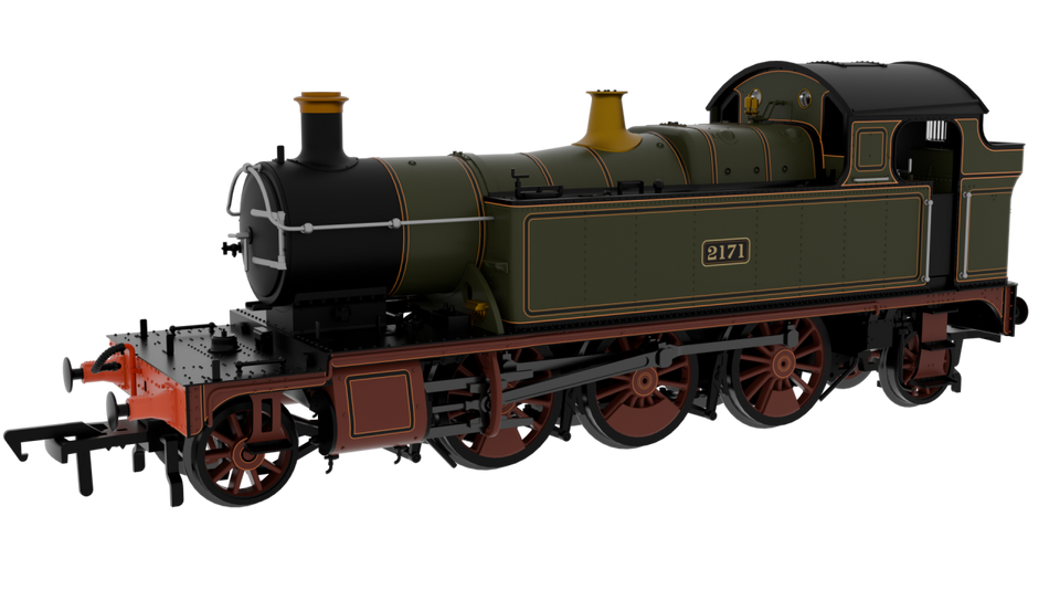 951601 Rapido GWR 45xx No.2171 GWR Lined Green (pre-1906)