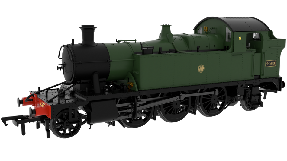 951604 Rapido GWR 45xx No.4560 GWR Green Shirtbutton Roundel