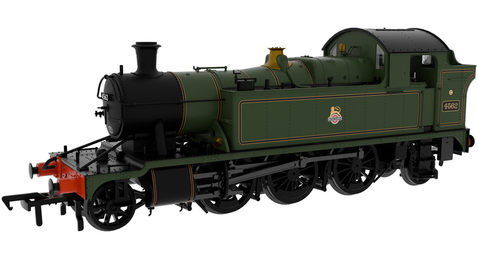 951608 Rapido GWR 45xx No.4562 BR Early Crest Lined Green