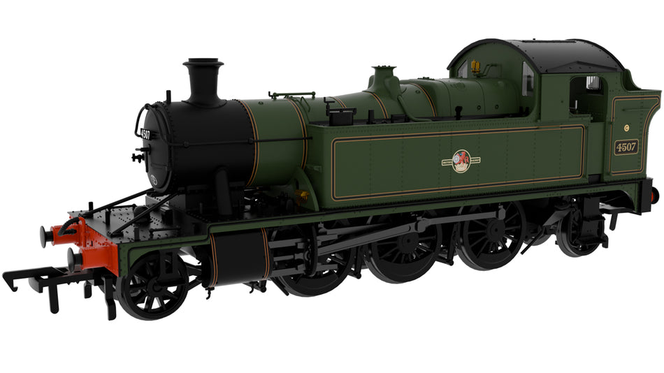 951109 Rapido GWR 45xx No.4507 BR Late Crest Lined Green