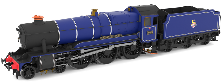 954511 Rapido GWR 1045 “County of Kent” in BR Blue  - DCC SOUND