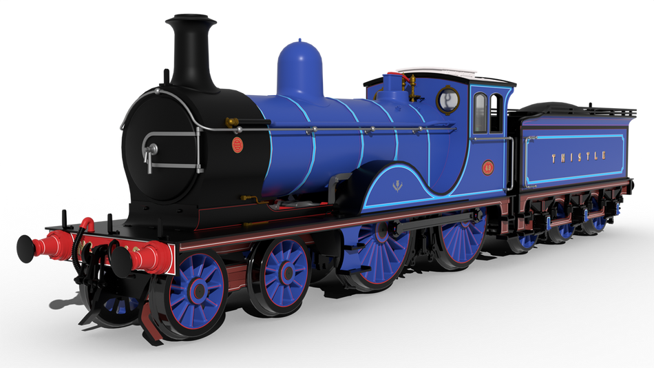 959519 Rapido GNoSR F Class ‘What-If’ Lined Blue No. 49 “Thistle