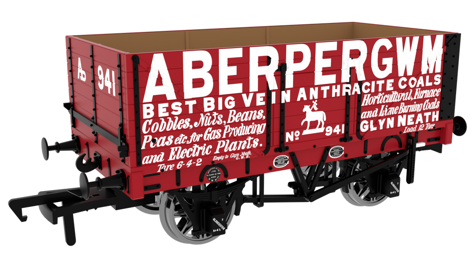 967257 Rapido Aberpergwm (7-plank, side and end doors)