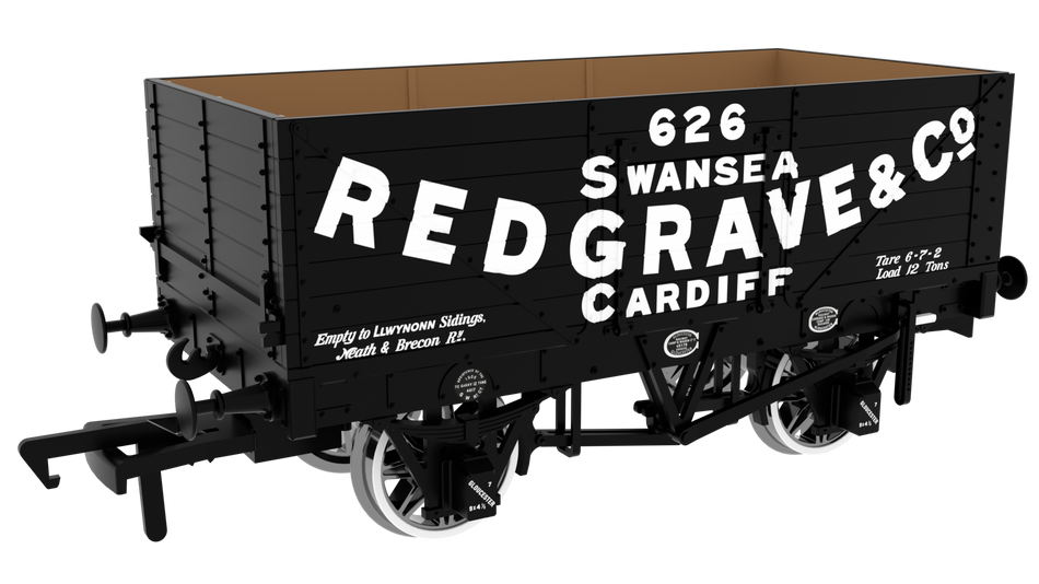 967258 Rapido Redgrave & Co. (7-plank, side and end doors)