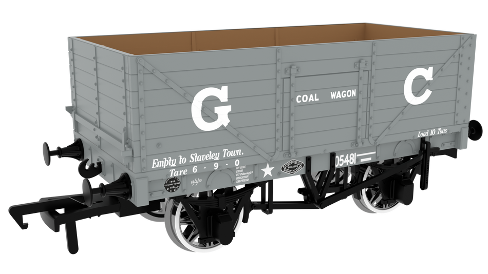 967262 Rapido Great Central (7-plank, side and end doors)