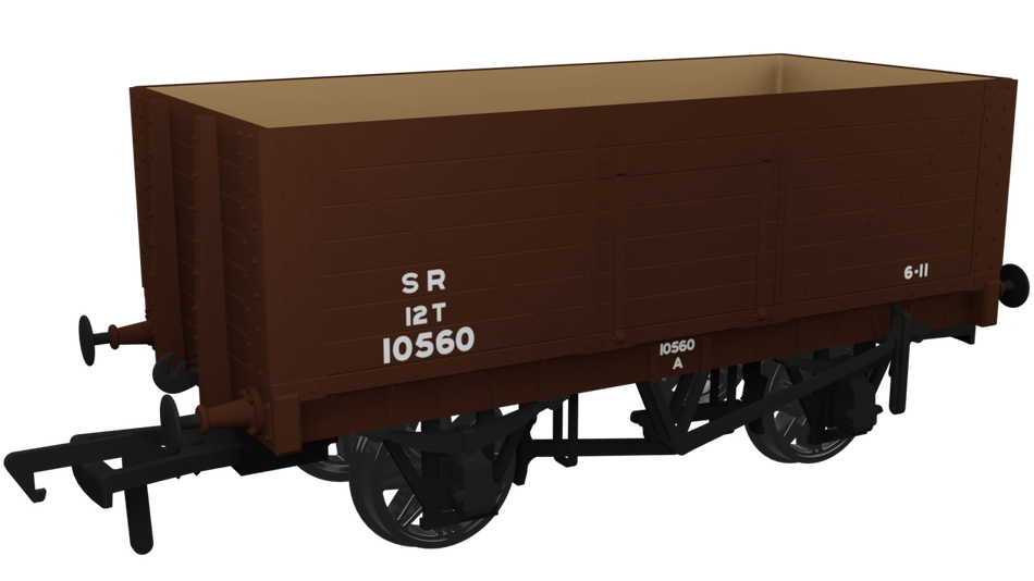 967410 Rapido SECR D1357 7 Plank Wagon SR post-1936 No.10560