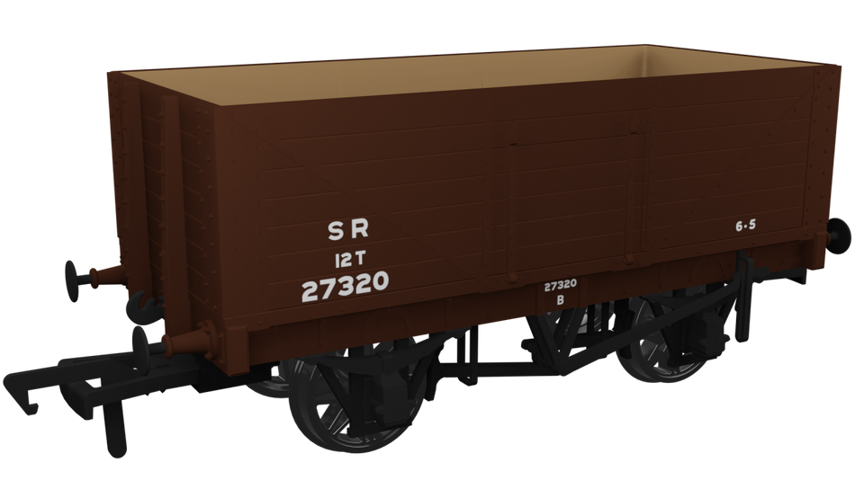 967411 Rapido LBSC D1373 7 Plank Wagon SR post-1936 No.27320