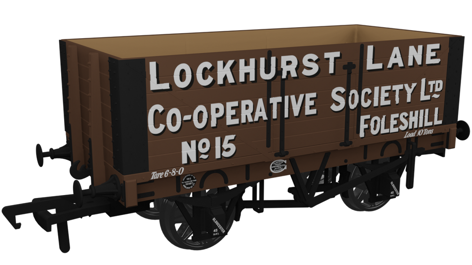 967423 Rapido RCH 7 Plank Wagon Lockhurst Lane No.15