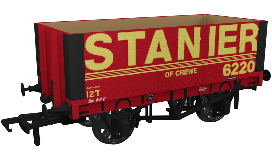 967427 Rapido RCH 7 Plank Wagon Stanier No.6220