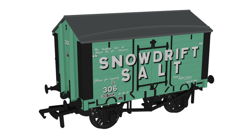 967613 Rapido RCH 1907 Salt Wagon - Snowdrift Salt No.306