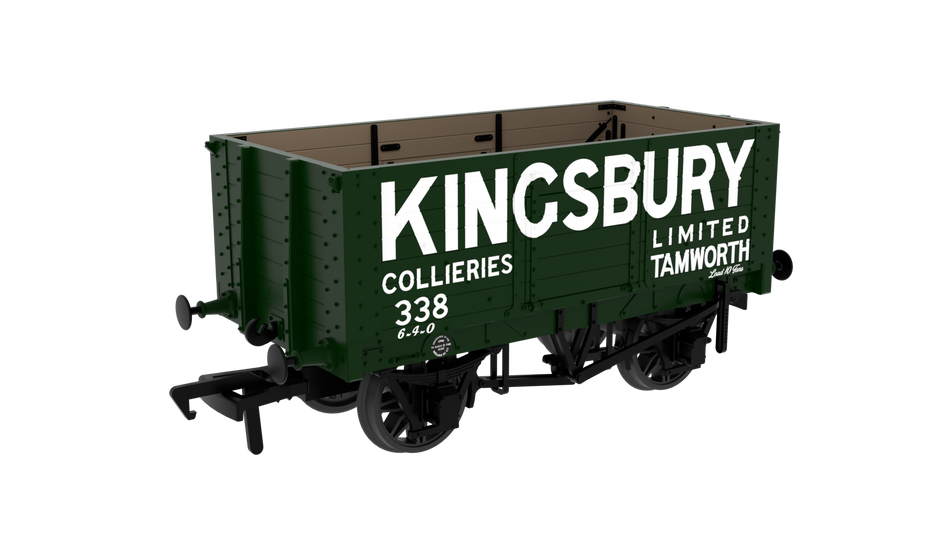 967802 Rapido RCH 1907 7 Plank Wagon - Kingsbury No.338