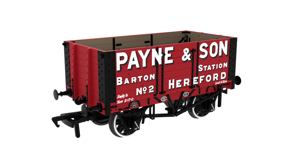 967806 Rapido RCH 1907 7 Plank Wagon - Payne & Son No.2