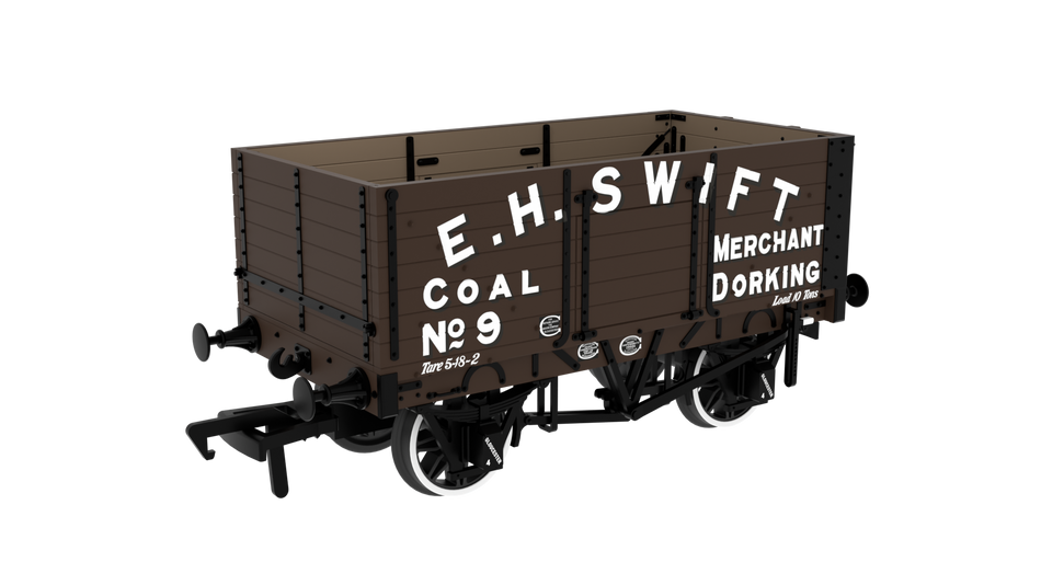 967810 Rapido RCH 1907 7 Plank Wagon - E. H. Swift No.9