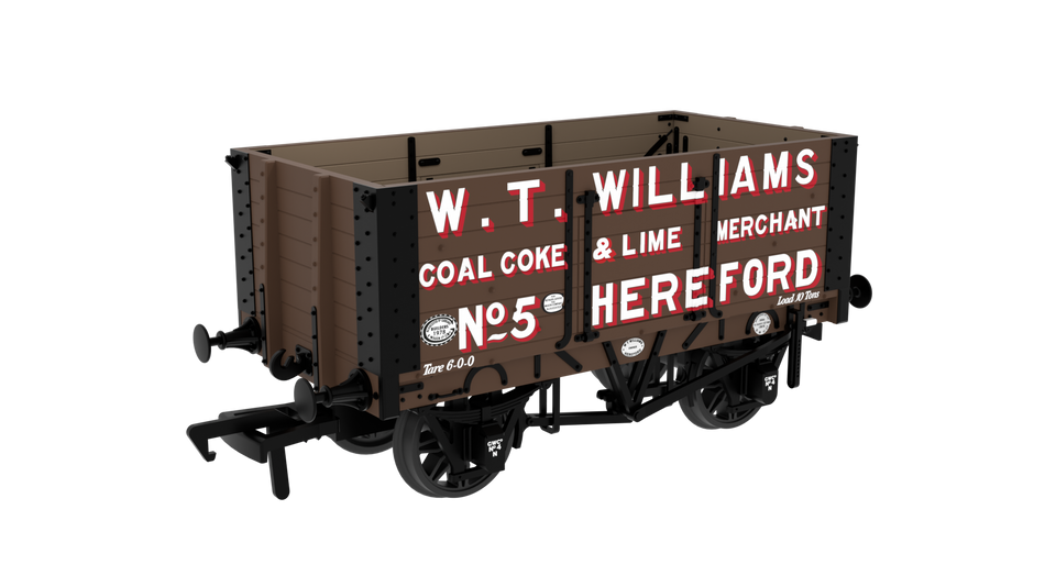 967814 Rapido RCH 1907 7 Plank Wagon - W T Williams No.5