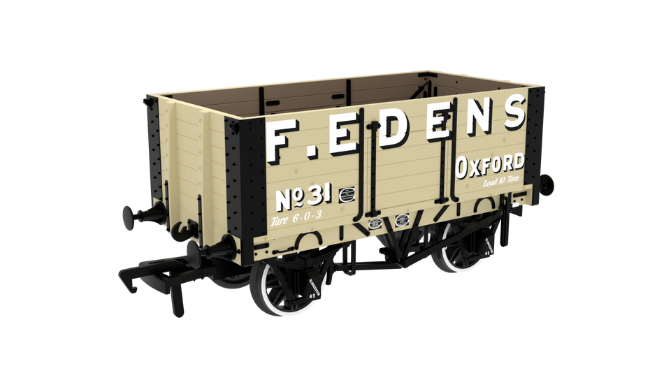 967816 Rapido RCH 1907 7 Plank Wagon - F. Edens No.31