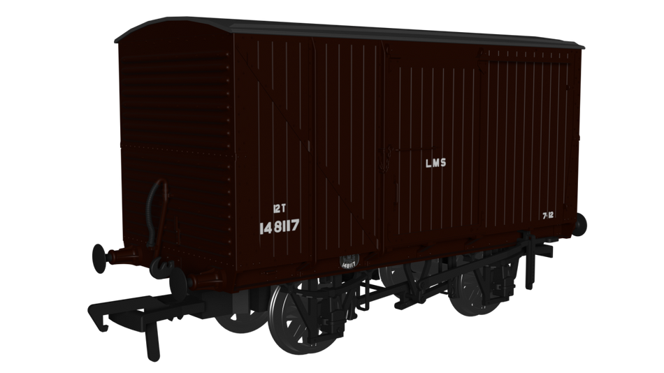970006 Rapido LMS D1663 Van - LMS (post-36) No.148117