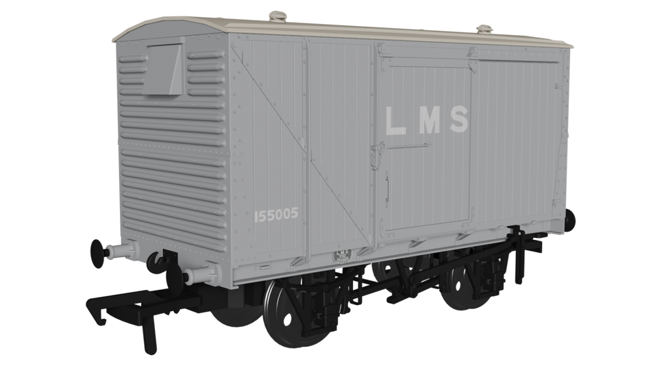 970101 Rapido LMS D1832A Van - LMS (pre-36) No.155005