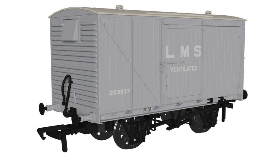 970103 Rapido LMS D1832A Van - LMS (pre-36) No.203837