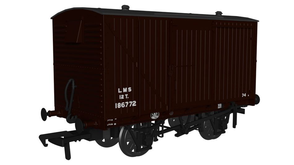 970105 Rapido LMS D1832A Van - LMS (post-36) No.186772