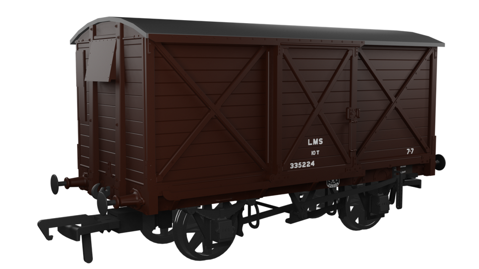 976011 Rapido CR Dia.67 10t Van - LMS (post-36) No.335224