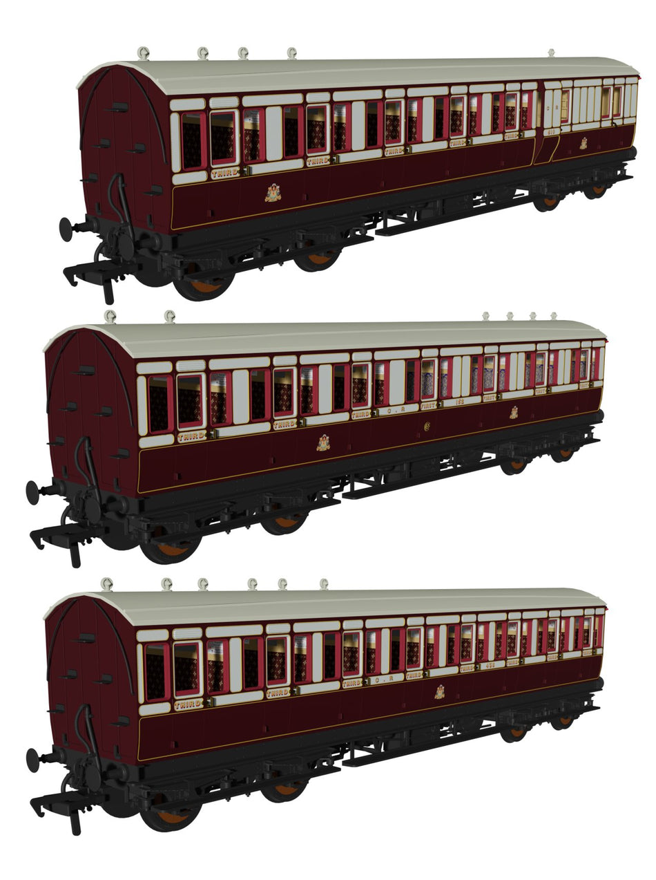 978107 Rapido Caledonian Evolution Non-Corridor Carriage Pack