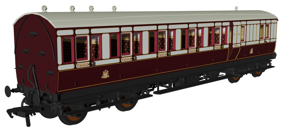 978108 Rapido Caledonian Evolution Non-Corridor Brake 3rd