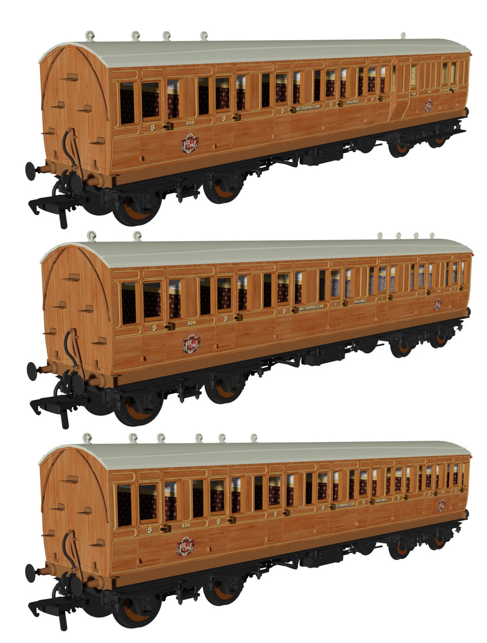 978119 Rapido Metropolitan Evolution Non-Corridor Coach Pack