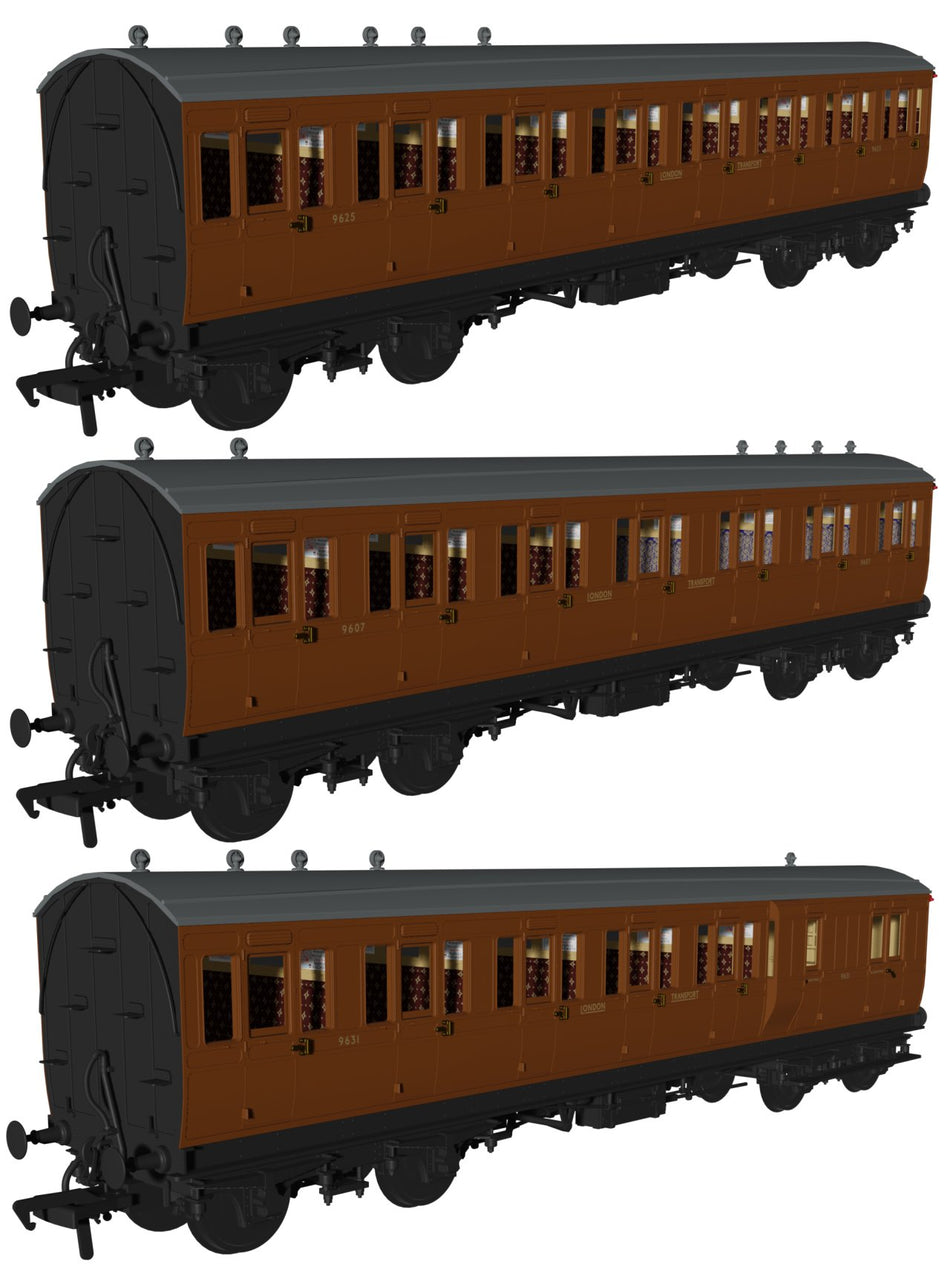 978125 Rapido London Transport Evolution Carriage Pack