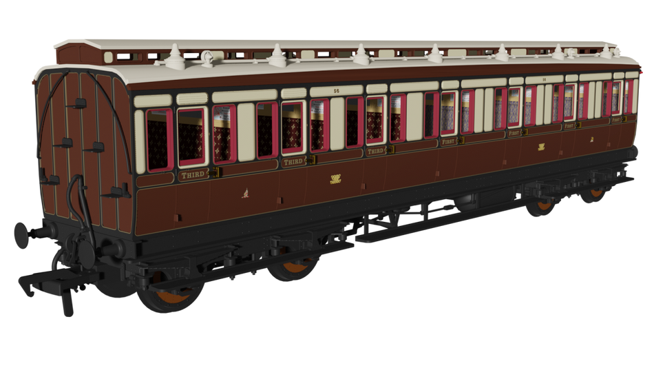 978134 Rapido GWR pre-1904 Evolution Composite
