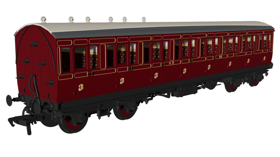 978145 Rapido GER ‘Evolution’ Non-Corridor Third No.68