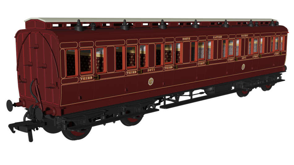 978152 Rapido NER ‘Evolution’ Non-Corridor Composite No.3071