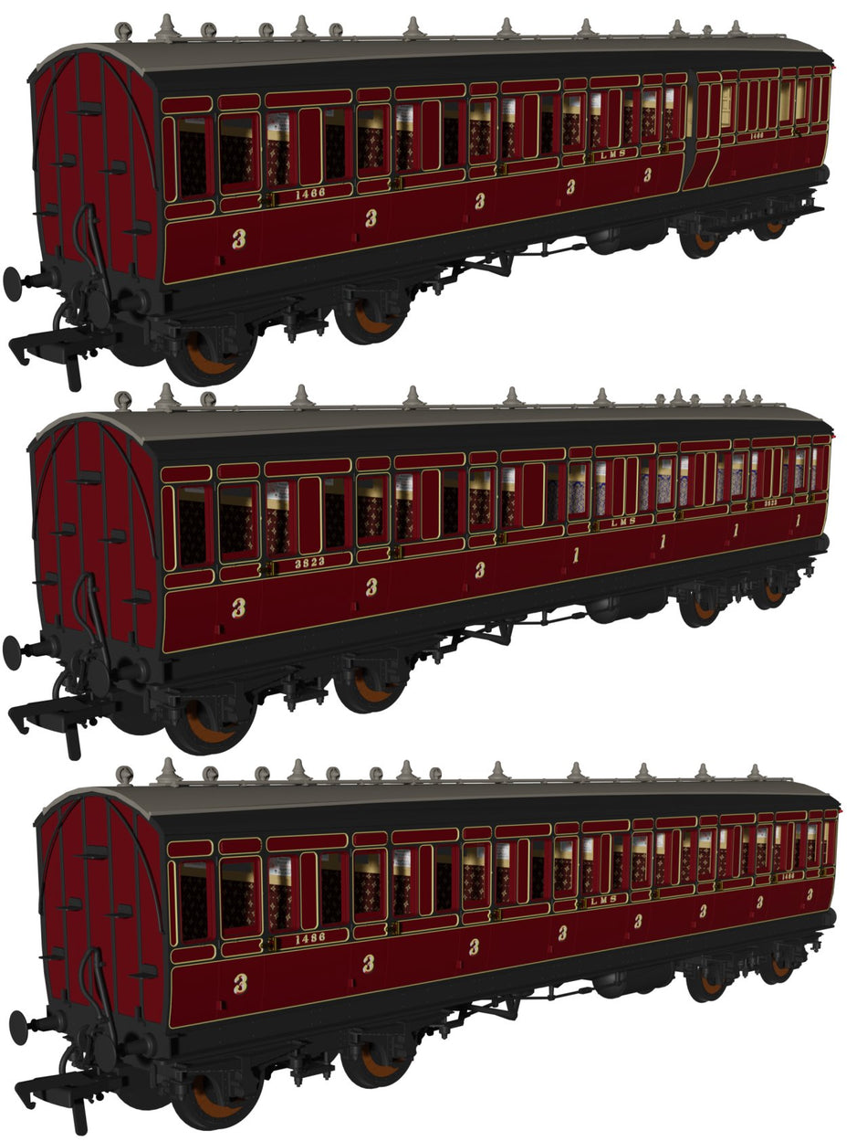 978155 Rapido LMS Period 1 Evolution Carriage Pack