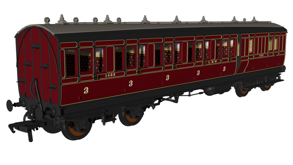 978156 Rapido LMS Period 1 Evolution Brake 3rd No.1465
