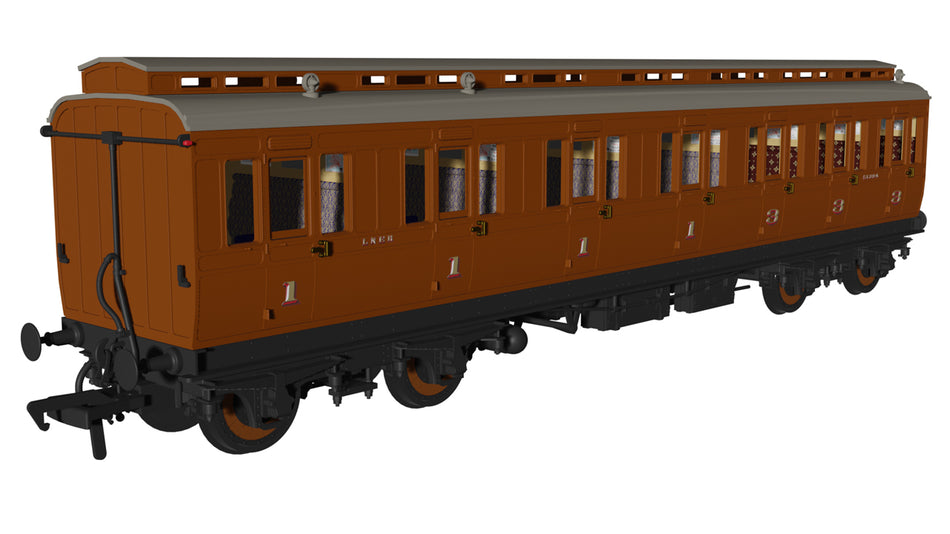 978222 Rapido LNER Evolution Non-Corr Composite No.51394
