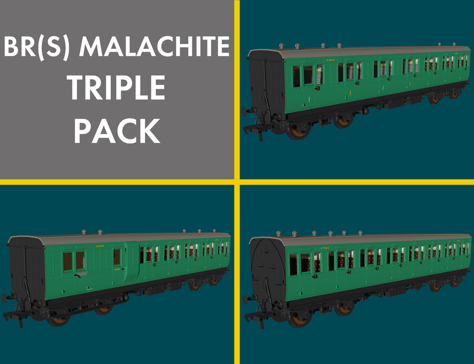 978231 Rapido BR Malachite Evolution Non-Cor Carriage Pack