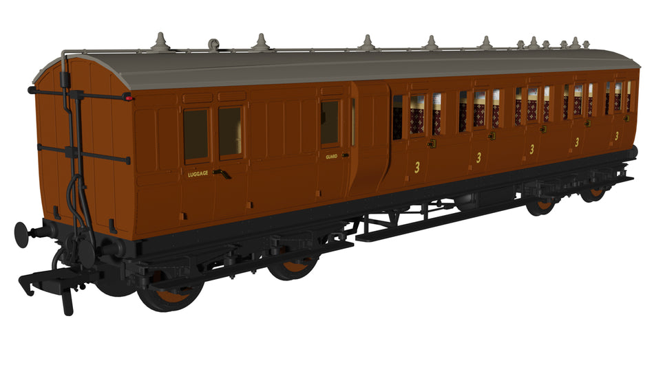 978245 Rapido Generic Brown Evo Non-Cor Carriage Brake 3rd