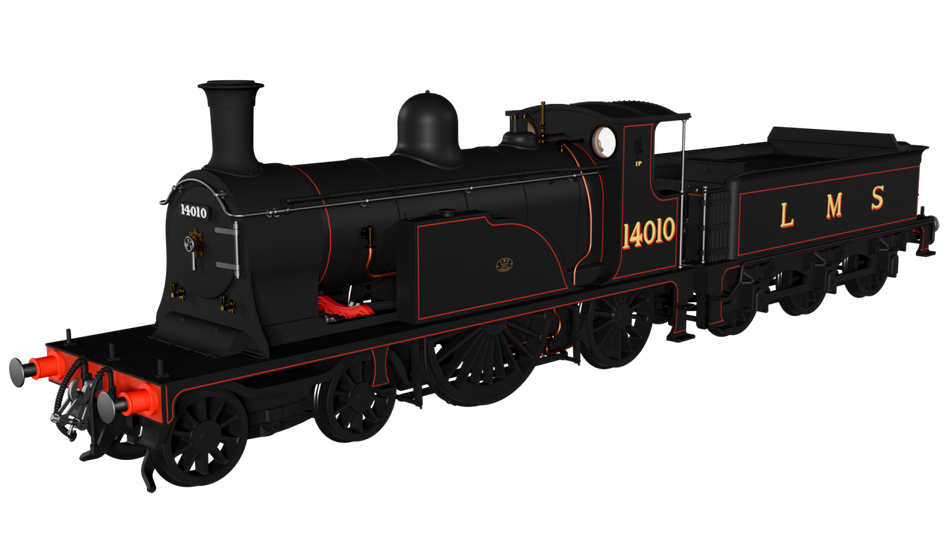 982503 Rapido Caledonian Single No.123 - LMS Black 14010