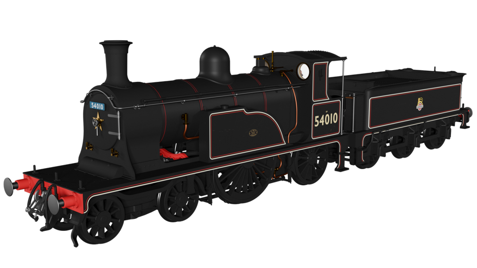 982004 Rapido Caledonian Single No.123 - ' BR Black Early 54010