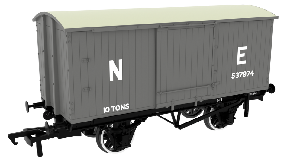 983005 Rapido GCR Dia. 17B Van - No. 537974 LNER Grey (pre-’36)
