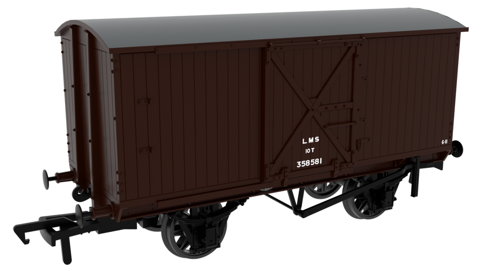 983011 Rapido GCR Dia. 17B Van - No. 358581 LMS Bauxite (post-’3