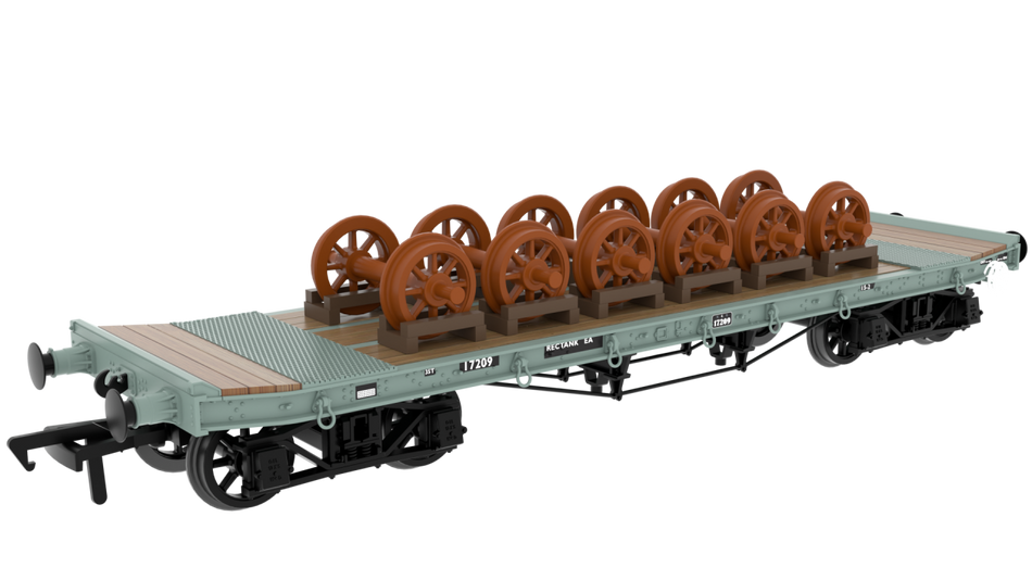 985015 Rapido WD 35T Rectank No.E17209 - BR Grey (Wheel Load)