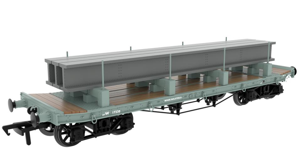 985016 Rapido WD 35T Rectank No.W17330 - BR Grey (Girder Load on