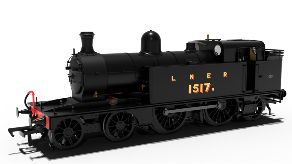 989504 Rapido LNER C12 Tank - No.1517N L&NER Black - DCC SOUND