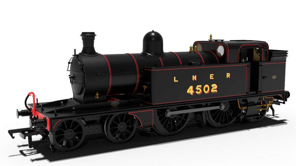 989006 Rapido LNER C12 Tank - No.4502 LNER Lined Black