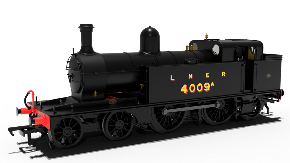 989007 Rapido LNER C12 Tank - No.4009A LNER Plain Black