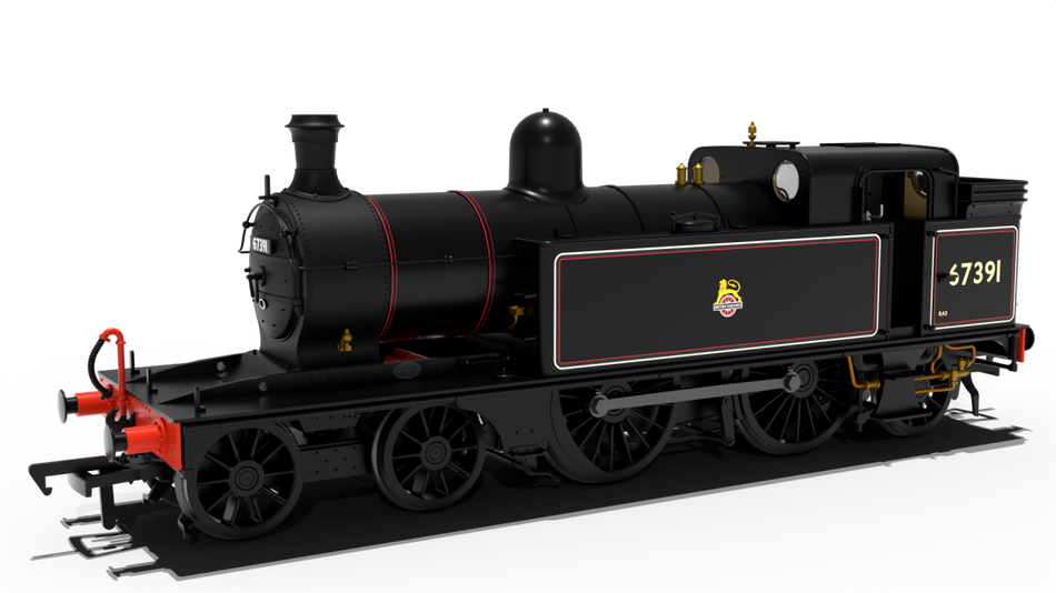 989011 Rapido LNER C12 Tank - No.67391 BR Lined Black Early
