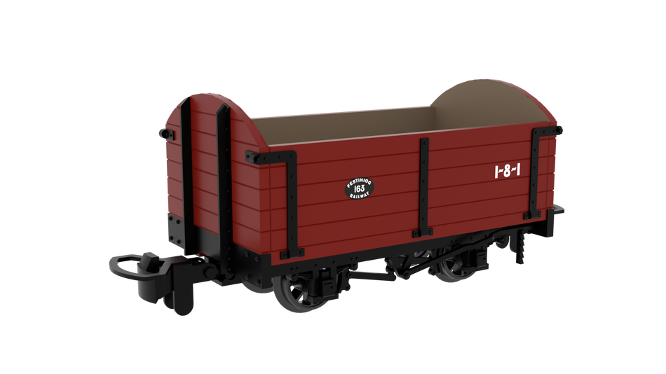 990025 Rapido Dropside Open - FR Red No.163