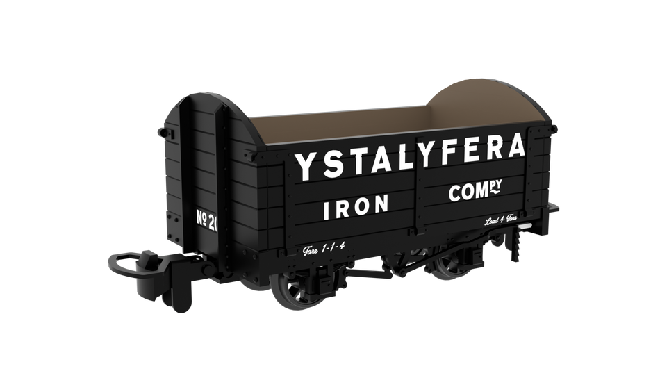 990027 Rapido Dropside Open - Ystalfera iron Company No.20
