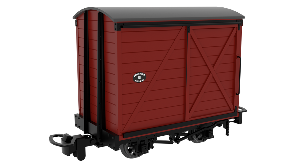 990314 Rapido Covered Van - FR Red No.31