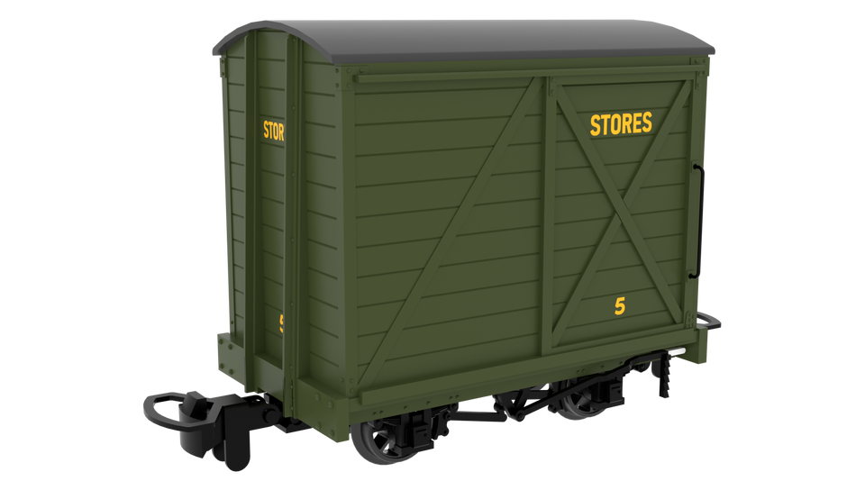 990315 Rapido Covered Van - Plain Green STORES No.5